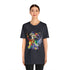 Rainbow Belly Dancer in Motion - Short Sleeve Tee